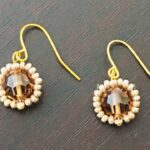 【ビーズで。キラキラひまわりのピアス・イヤリングの作り方 】Beaded earrings/DIY