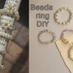 Beads ring DIY | How to make beads ring | Aesthetic beads ring 💍