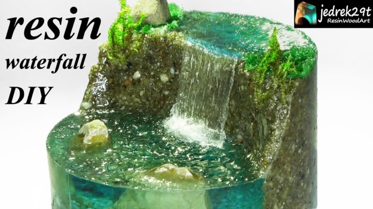 How to Make a Waterfall. Realistic Diorama / RESIN ART