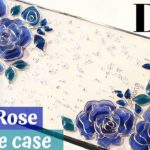 🌹【UVレジン】癒しブルーローズのスマホケース/Make a blue rose phone case/DIY
