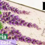🌹【UVレジン】春、垂れさがる藤のiphoneケース/Making wisteria Phone case