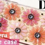 🌹【UVレジン】淡く、カラフルなガーベラのスマホケース/Make a Gerbera iPhone Case/DIY