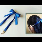 耳痛防止！リボンのマスクストッパー（マスクリーフ）の作り方　How to make a ribbon mask stopper.