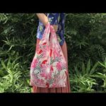 使いやすい　大きめエコバッグの作り方　Handmade eco bag large size