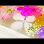 押し花スマホケースの作り方♡ How to make pressed flower smart phone case