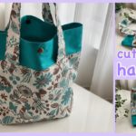 ハンドバッグ作り方、可愛い、how to make、handbag、