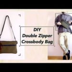 DIY Double Zipper Crossbody Bag // サコッシュバッグの作り方 / 手作教學 / Costura / Sewing Tutorialㅣmadebyaya