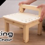 キッズチェア（子供椅子）を作ってみました【自作工房】～Making of a small chair
