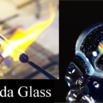 宇宙のようなガラス細工の制作風景 【Yasuda Glass】ガラスの小宇宙 オパールペンダント