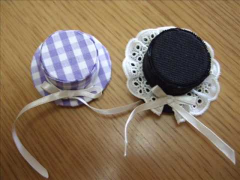 Craft Make ミニ・プチハット帽子　ヘアアクセ ヘッドアクセ　手作りハンドメイド