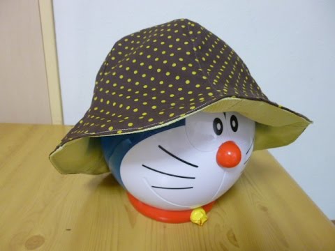 【ハンドメイド】帽子の作り方 リバーシブル チューリップハット