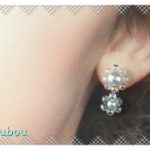【100均】余ったビーズで作るピアス/ダイソー/Flower earrings made from excess beads