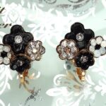 【UVレジン】パーツクラブのモールドを使った♡簡単かわいいプチフラワーイヤリングの作り方/How to make petit flower earrings