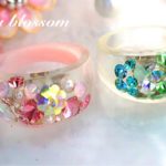 【UVレジン】春！桜色のリングの作り方♡/DIY/How to make a Cherry -colored ring