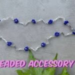 DIY/ビーズアクセサリー/ビーズネックレスの作り方/エンドパーツ/how to make beaded accessory