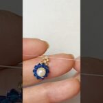 テグス編み〜初心者の方のためのリング//Beadied Ring Tutorial for Beginners