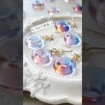 空色ドロップピアスの作り方#レジン #ＵＶレジンハンドメイドチャンネル #PR #shorts
