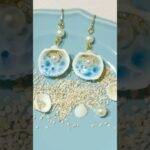100均材料だけで❣️海塗り貝がらピアス作ってみた🌊#100均diy #100均レジン #ハンドメイド #レジン #海塗り #レジンアクセサリー#セリア購入品 #ダイソー購入品 #shorts
