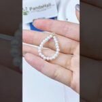 【PandaHall】「二連パールピアス」シンプルだけどとても可愛い✨#ハンドメイドアクセサリー #パールピアス #ハンドメイド初心者 #手作りアクセサリー #パンダホール