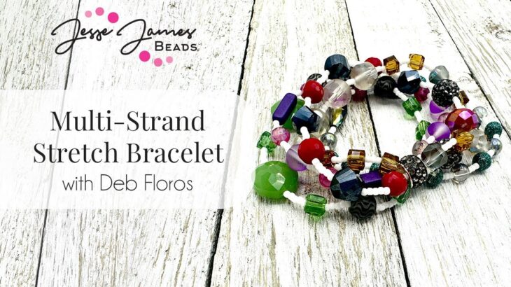 Create A Spooky Multi-Strand Stretch Bracelet